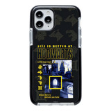 Funda Para iPhone De Harry Potter Silicona Case Uso Rudo B14 Color Negro Howgwards Magic