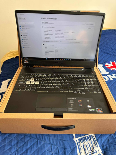 Laptop Asus Tuf Fa506, 32gb Ram, Rtx 2060, Ryzen 7 4800h