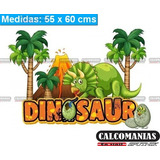 Vinil Decorativo Dinosaurios  Infantil Modelo 158