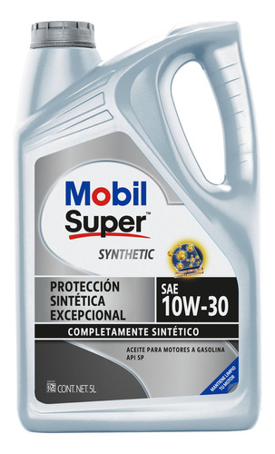 Mobil Super Synthetic 10w-30 Garrafa Api Sp Mobil 127829