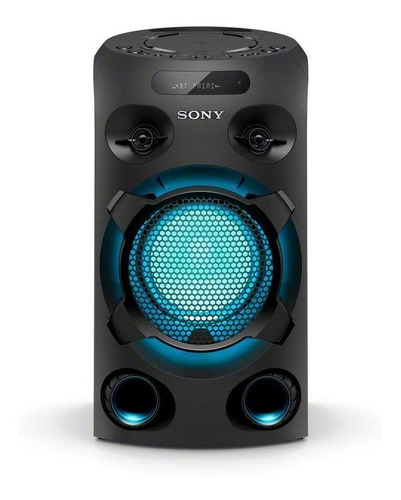 Mini System Sony Mhc-v02 Preto Com Bluetooth 80w De Potência - 120v/240v