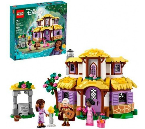 Set Construcción Lego 509 Piezas Disney Ashas Cottage