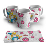 Taza O Tazon Los Simpsons 1 Full Print + Caja