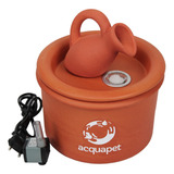 Fonte Para Gatos Acquapet Cerâmica 2l  Jarro Bivolt Barato