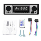 1 Din Coche Mp3 Estéreo Bluetooth Volante Control 12v