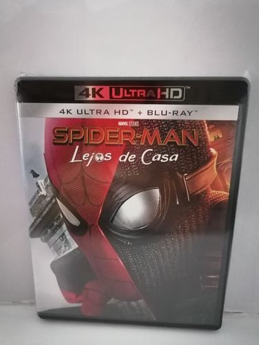 Spider-man Lejos De Casa  4k Ultra Hd+bluray 2 Discos  
