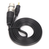 Cable De Micrófono Xlr A Micrófono Auxiliar De 3,5 Mm Hembra