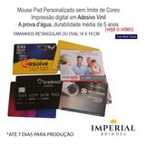 100 Mouse Pad Personalizados 14 X 19 Cm A Prova D'água