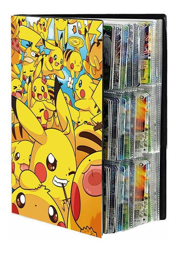 Pasta Album Para Guardar Cartas Pokemon 540 Cards Pokémon