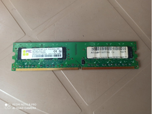 Memoria Ram 2gb Ddr2 Para Pc