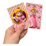 Anotadores Personalizados Souvenirs Peach Princesa X30unid