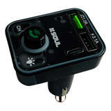 Adaptador Soul Bluetooth P/ Auto Micro Sd Mp3 Fm Luces Led