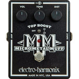 Pedal Electro Harmonix Micro Metal Muff Distorsion Booster.
