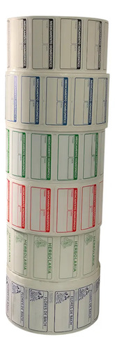 Etiquetas Homeopatia Flores De Bach Rollo | MercadoLibre