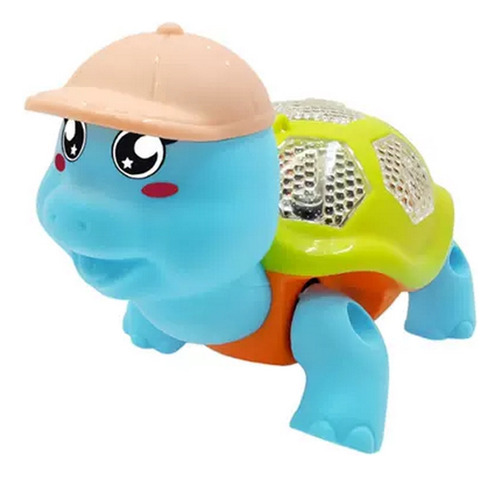 Juguete De Tortuga Niños Interactivo Musica Camina +bateria