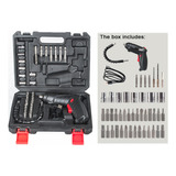 Kit Taladro Eléctrico 47pcs.. 6v Inalámbrico Destornillador