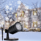 Proyector Luces Navidad Exterior, Led Impermeable Decorativo