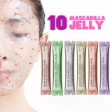 Jelly Mask Mascarilla Hidroplastica Spa Hidratación 10 Pzas