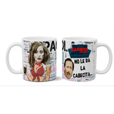 Taza De Cerámica Paola Argento Serie Exclusiva Importada