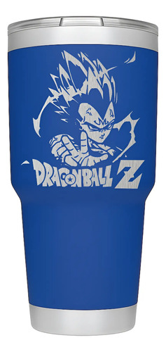 Dragon Ball Z Vegeta Termo Premium 30 Oz Acero Inoxidable