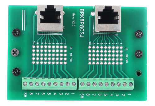 Conector Ethernet, Placa De Conexión, Transmisión Rápida, Ca