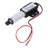 Actuador Lineal Dc 12v 30 Mm Stroke, Cortocircuito De Bajo R