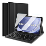 Funda Con Teclado + Mica Para Galaxy Tab A9 8.7''