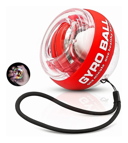 Led Ejercitador Giroscopica Powerball Muñeca Brazo Fuerza