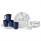 Set De Vajilla 16 Piezas Corelle Classic Lia