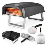 Horno De Pizza Portátil A Gas Con Accesorios Y Cubierta De T