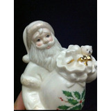 Papai Noel Antigo Porcelana Lenox Usa Alt 18cm Bicado 7fotos