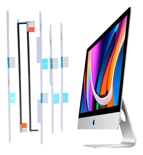 Kit Adesivos Reparo Display iMac 27  A2115 Retina 5k 2020