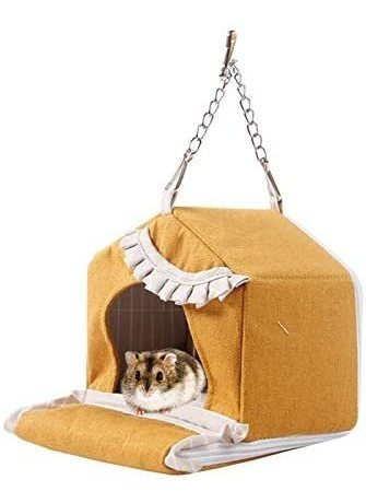 Hamster Enano Para Dormir, Casa Colgante De Animales Pequeño