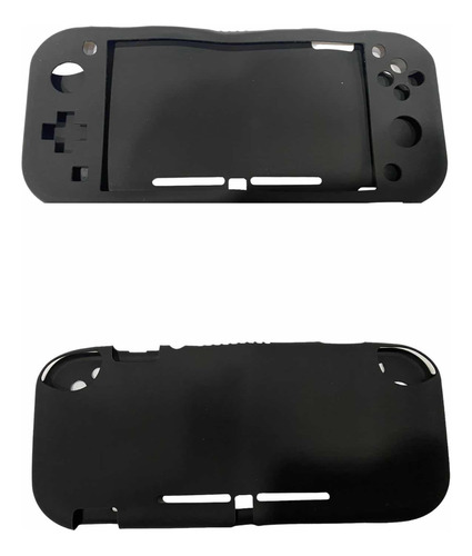 Silicona/protector/funda Negra Compatible Nint. Switch Lite