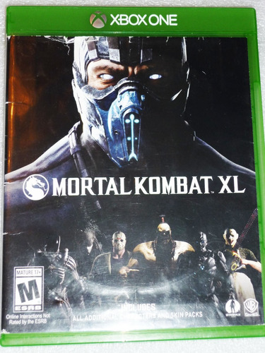 Mortal Kombat X L Xbox One Original Usado Genial