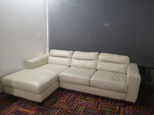 Sofa Seccional De Cuero Rosen