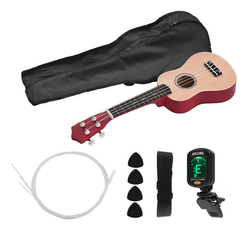 Kit De Cuerdas Para Ukelele Con Correa Para Soprano, Ukelele