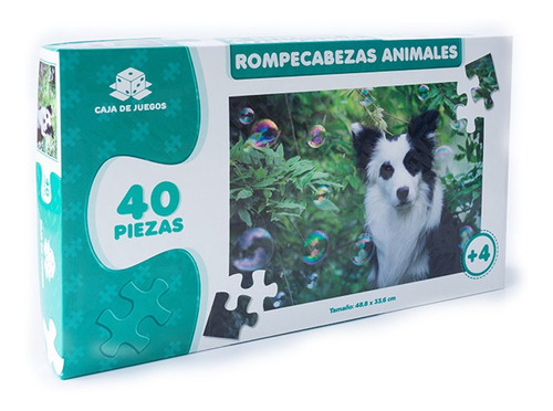 Rompecabezas  Coleccion Animales  Perrito 40 Pc