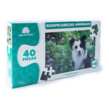 Rompecabezas  Coleccion Animales  Perrito 40 Pc