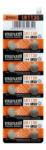 Pilas Alcalinas Maxell-lr1130 X 30 Unidades