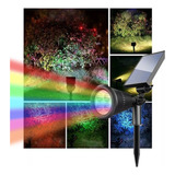 Lampara Solar Jardin Exterior Siete Colores Suburbana Led 