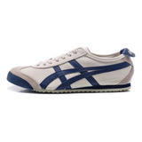 Onitsuka Tiger Zapatos Para Parejas Clásico Azul Grisáceo