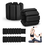 Pesas Para Muñecas Y Tobillos Ajustable Silicona Yoga 1 Par