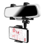 Soporte Celular Auto Espejo Retrovisor Gps Universal 