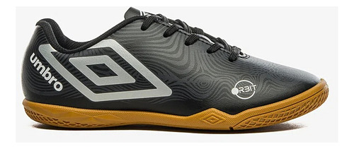 Chuteira Futsal Indoor Infantil Umbro Orbit Jr - Preto