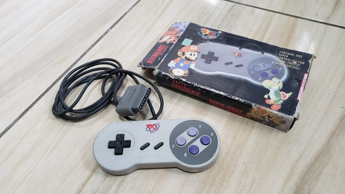 Controle Na Caixa Da Pg Para O Super Nintendo