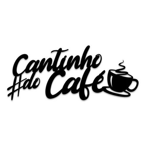 Placa Cantinho Do Cafe Em Mdf 6mm Decoração Café Decorativo