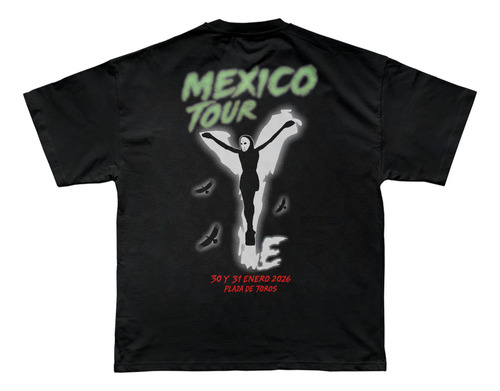 Playera Kanye West Tour Mexico 2026 Ye Trap Vultures Bully | Meses sin interés
