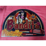 Cartel Original Tragamonedas Acrilico Bandita