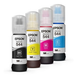 Pack 4 Tintas Epson 544 // Negro + Colores T544 Envío Gratis